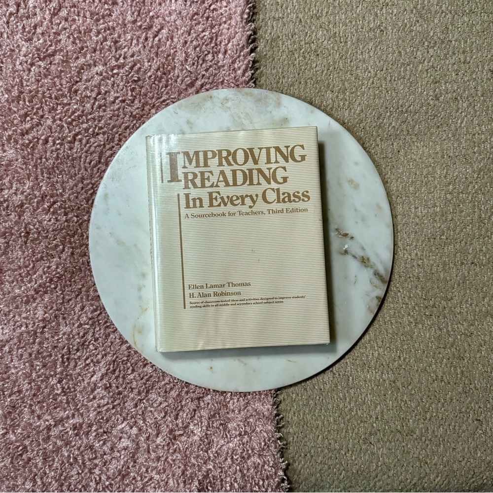 Improving Reading in Every Class Book